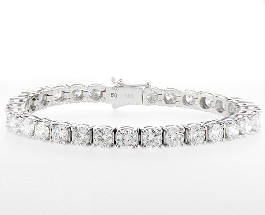 15.90 Ct Lab Grown Diamonds Tennis bracelet