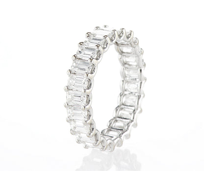 Lab Diamond Italian Ring 3.70 Ct